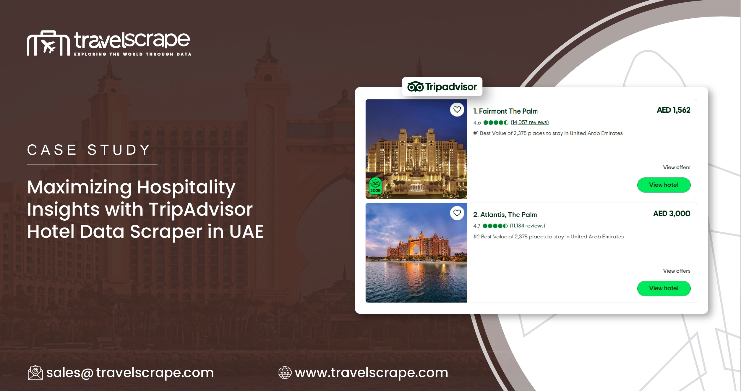 TripAdvisor Hotel Data Scraper in UAE for Hospitality Insights
